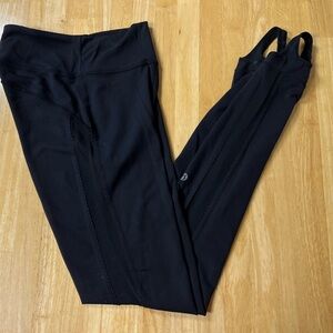 Lululemon Adore Your Core Mesh Stirrup Leggings Sz 4 Read Details